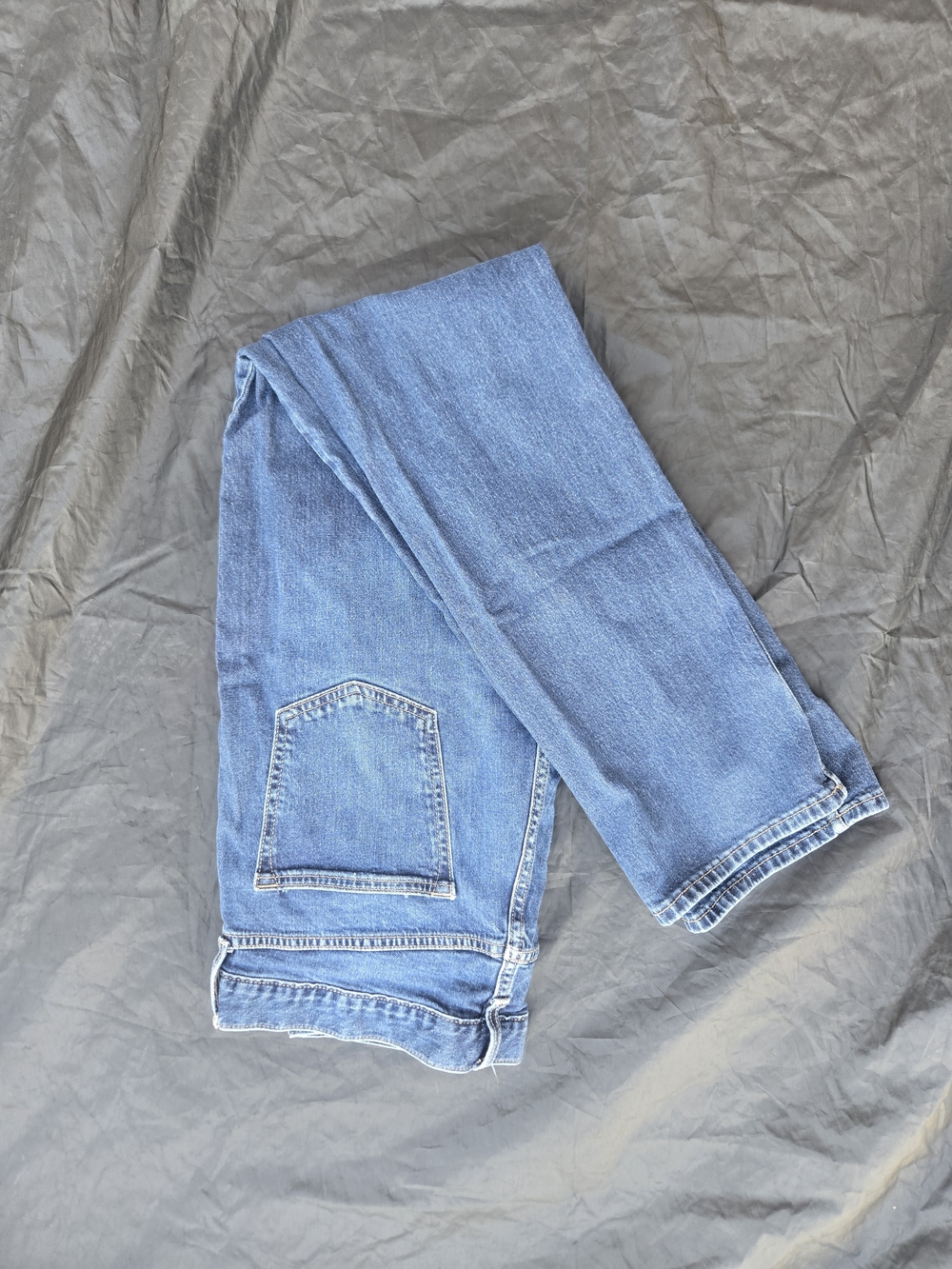 Old Navy Blue Denim Straight Leg Jeans